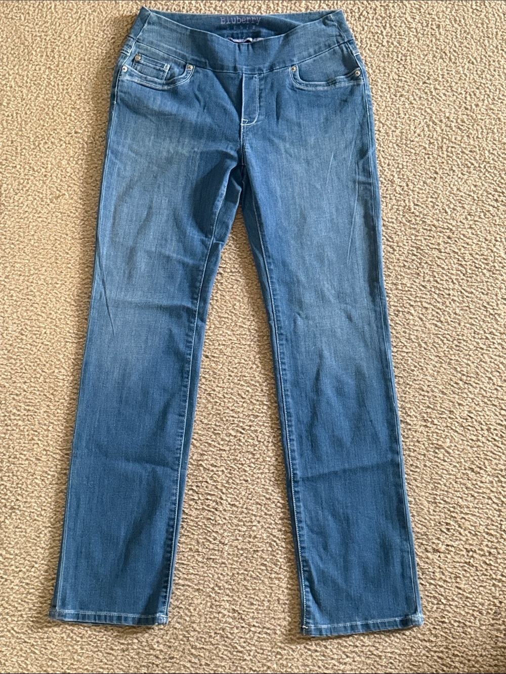 Blueberry Denim Stretch Jeans